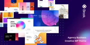 Brook Agency Business Creative WordPress Theme 2.7.6破解版主题