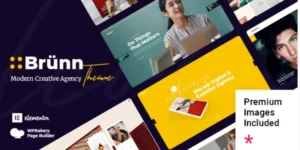 Brünn Creative Agency Theme 1.9破解版主题