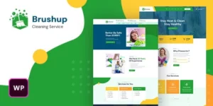 Brushup Cleaning Service Company WordPress Theme 1.0破解版主题