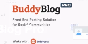 BuddyBlog Pro 1.4.2破解版插件