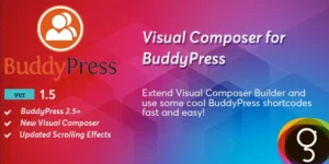 BuddyPress for Visual Composer | Add-ons 1.5破解版插件