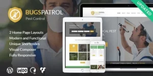 BugsPatrol Pest Insects Control Disinsection Services WordPress Theme 1.4.3破解版主题