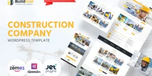 BuildIcon Construction Company WordPress Theme 1.0.4破解版主题