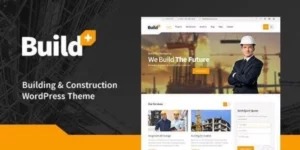 BuildPlus Engineering Construction Building WordPress Theme 1.0.0破解版主题