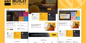 Buildbench Construction Building WordPress Theme 2.1.1破解版主题