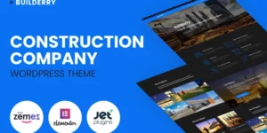 Builderry Construction Company WordPress Theme 1.0.0破解版主题