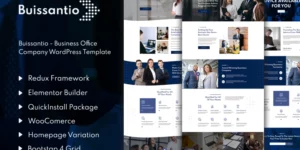 Buissantio Business Corporate WordPress Theme 1.0.0破解版主题