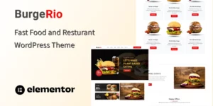 Burger Fast Food and Restaurant One Page WordPress Theme 1.0.0破解版主题