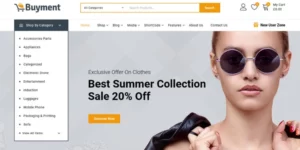 Buyment Multipurpose WooCommerce Theme 1.0破解版主题
