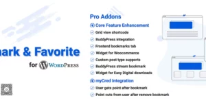 CBX Bookmark Favorite Pro Addon 1.3.4破解版插件