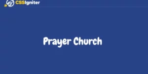 CSS Igniter Prayer Church  – WordPress Theme 2.1.2破解版主题