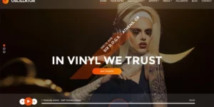 CSSIgniter Oscillator Music WordPress Theme 1.5.3破解版主题