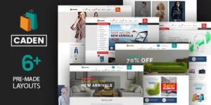 Caden Mega Store Responsive WordPress Theme 1.4.2破解版主题