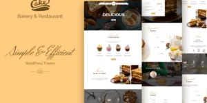 Cake Easy Slight Bakery Backing Theme 1.1破解版主题