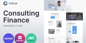 Calcue Consulting Finance WordPress Theme 1.0.1破解版主题