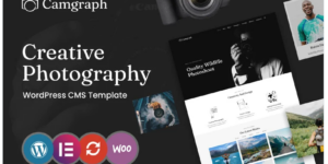 Camgaph Portfolio and Photography WordPress Theme 1.0.0破解版主题
