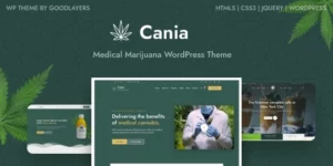 Cania Marijuana Medical WordPress 1.0.3破解版主题