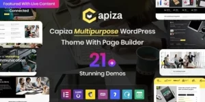 Capiza Business Agency WordPress Theme 1.6破解版主题