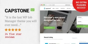 Capstone: Job Board WordPress Theme | Directory Listings 1.7.2破解版主题