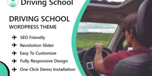 Car Driving School And Training WordPress Theme 1.0.0破解版主题