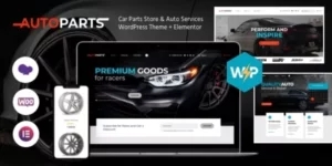 Car Parts Store Auto Services WordPress Theme + Elementor 1.5.8破解版主题