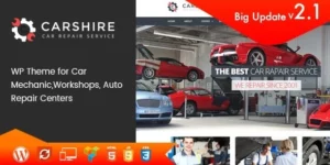 Car Shire || Auto Mechanic Repair WordPress Theme 3.4破解版主题