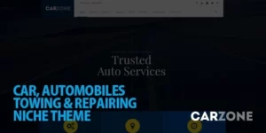 Car Zone Towing Repair WordPress Theme 3.7破解版主题