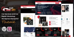 CarHub Auto Mechanic Car Service WordPress Template WordPress Theme 1.0.0破解版主题