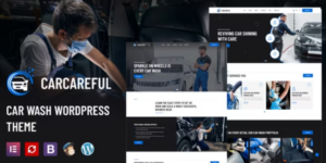Carcareful Car Wash WordPress Theme 1.0破解版主题
