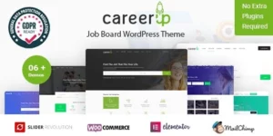 CareerUp Job Board WordPress Theme 2.3.37破解版主题