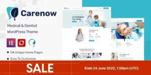 Carenow Medical Dentist WordPress Theme 1.1.2破解版主题
