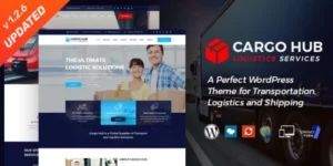 Cargo HUB Transportation and Logistics WordPress Theme 1.2.8破解版主题