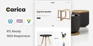 Carica Furniture Handmade Shop WooCommerce Theme 1.2破解版主题