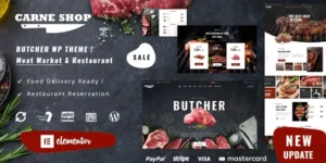 Carne Butcher Meat Restaurant 1.3破解版主题
