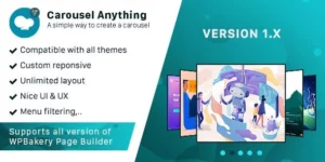 Carousel anything Addon WPBakery Page Builder (formerly Visual Composer) 1.3.3破解版插件