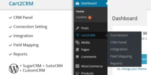 Cart2CRM Woocommerce and SugarCRM integration 16.0破解版插件