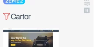 Cartor Auto Accessories ECommerce Classic Elementor WooCommerce Theme 1.0.0破解版主题