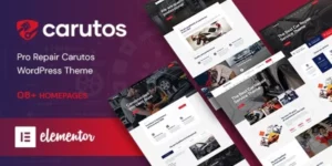 Carutos Car Repair Services Auto Parts WooCommerce WordPress Theme 1.0.8破解版主题
