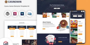 Casinowin Casino Gambling WordPress Template WordPress Theme 1.0破解版主题