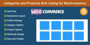 Categories And Products Grid Listing For WooCommer 1.2破解版插件