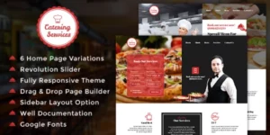 Catering WordPress Theme 1.2破解版主题