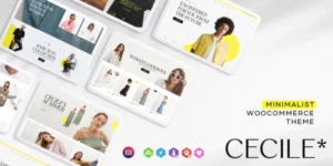 Cecile Minimalist WooCommerce Theme | WooCommerce 1.0.2破解版主题