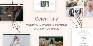 Ceremony Wedding Planner WordPress Theme 1.4破解版主题