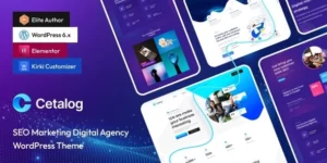 Cetalog Marketing SEO Agency WordPress Theme 1.0.2破解版主题