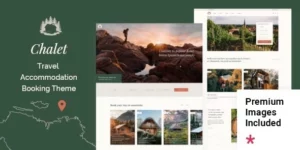 Chalet Travel Accommodation Booking WordPress Theme 1.0破解版主题