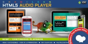 Chameleon Audio Player Addon for WPBakery Page Builder 1.6.2破解版插件