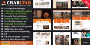 Charitab Nonprofit Charity 6.0破解版主题