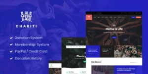 Chariti Charity Donation WordPress 1.2.1破解版主题