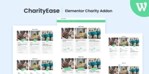 CharityEase Elementor Charity Addon 1.0.0破解版插件