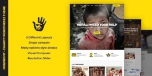 CharityHeart Charity Responsive WordPress Theme 1.8破解版主题